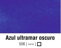 Acuarelas Van Gogh: 506 Azul Ultramar Oscuro
