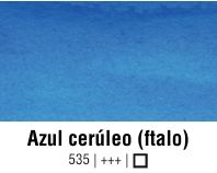 Acuarelas Van Gogh: 535 Azul Cerúleo (ftalo)