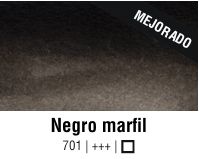 Acuarelas Van Gogh: 701 Negro Marfil